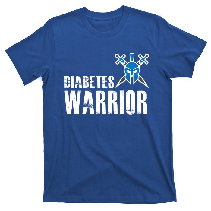 Diabetes Warrior Gift Support Awareness Fighter Gift T-Shirt