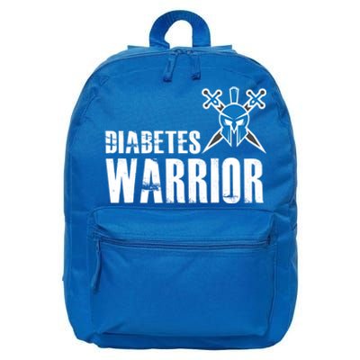 Diabetes Warrior Gift Support Awareness Fighter Gift 16 in Basic Backpack