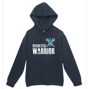 Diabetes Warrior Gift Support Awareness Fighter Gift Urban Pullover Hoodie