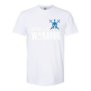 Diabetes Warrior Gift Support Awareness Fighter Gift Softstyle CVC T-Shirt