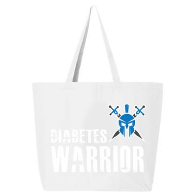 Diabetes Warrior Gift Support Awareness Fighter Gift 25L Jumbo Tote