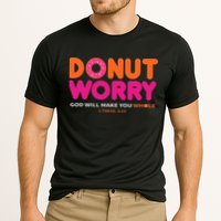Donut Worry God Will Make You Whole Cooling Performance Crew T-Shirt