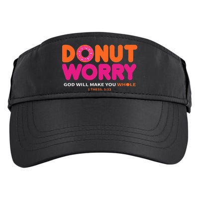 Donut Worry God Will Make You Whole Adult Drive Performance Visor