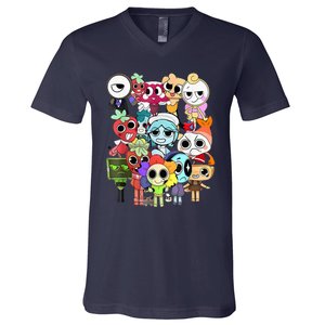 Dandy World Gifts For Birthday And Christmas Funny Gifts V-Neck T-Shirt