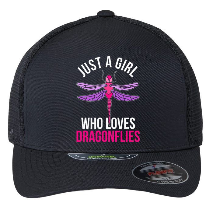 Dragonflies Women Gift Idea Dragonfly Flexfit Unipanel Trucker Cap