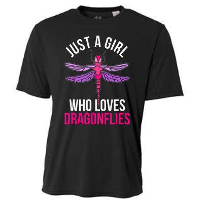 Dragonflies Women Gift Idea Dragonfly Cooling Performance Crew T-Shirt