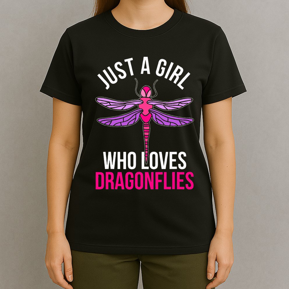Dragonflies Women Gift Idea Dragonfly T-Shirt