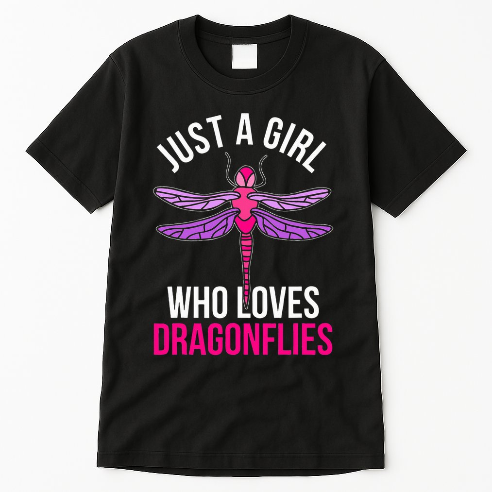 Dragonflies Women Gift Idea Dragonfly Tall T-Shirt