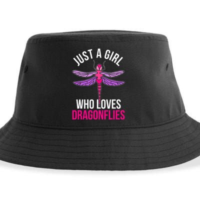 Dragonflies Women Gift Idea Dragonfly Sustainable Bucket Hat