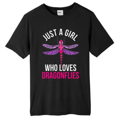 Dragonflies Women Gift Idea Dragonfly Tall Fusion ChromaSoft Performance T-Shirt