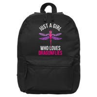 Dragonflies Women Gift Idea Dragonfly 16 in Basic Backpack