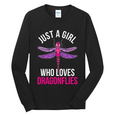 Dragonflies Women Gift Idea Dragonfly Tall Long Sleeve T-Shirt
