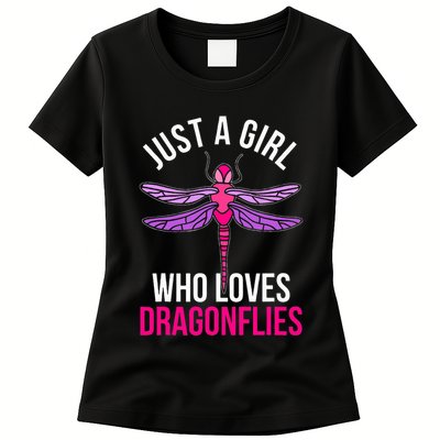 Dragonflies Women Gift Idea Dragonfly Womens T-Shirt