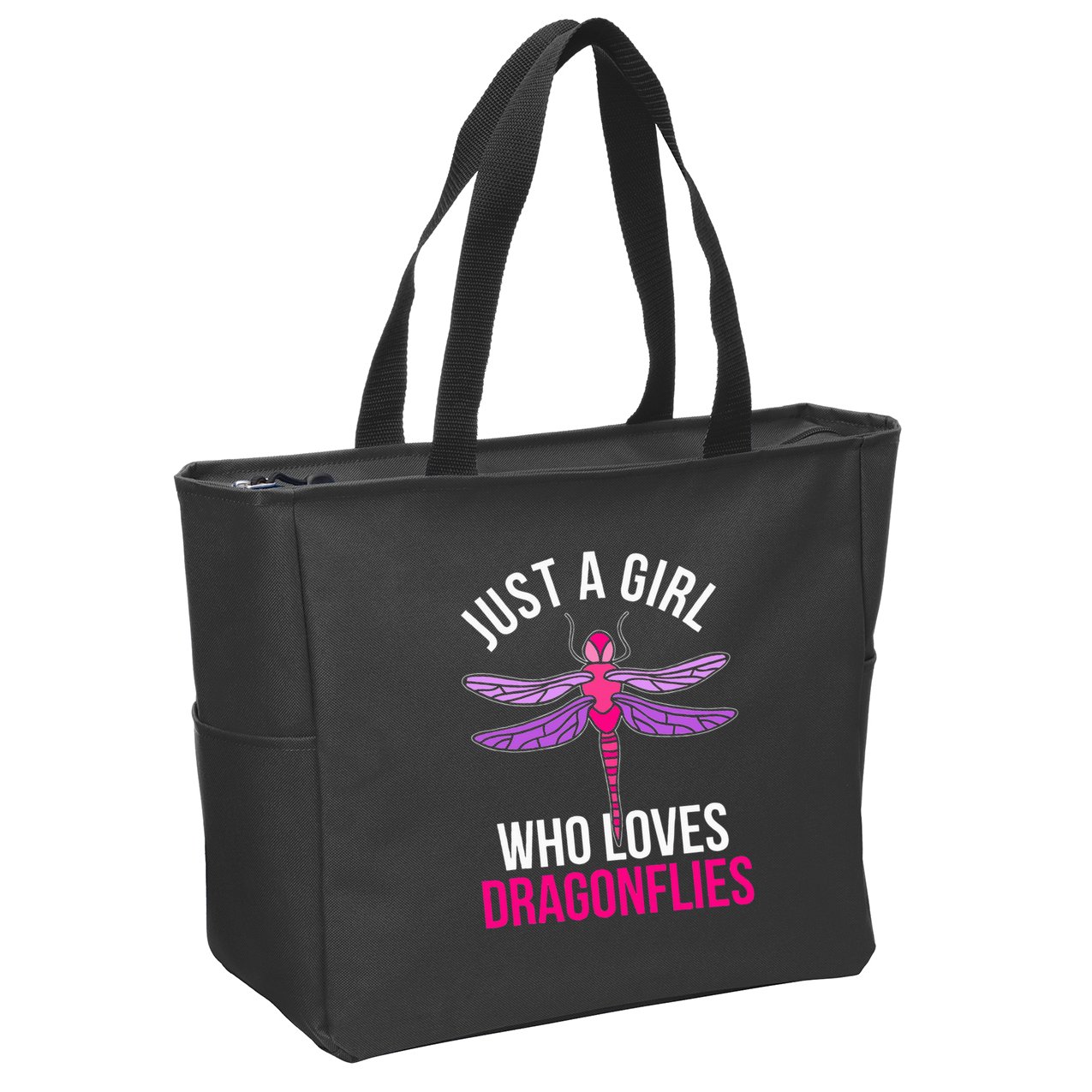 Dragonflies Women Gift Idea Dragonfly Zip Tote Bag