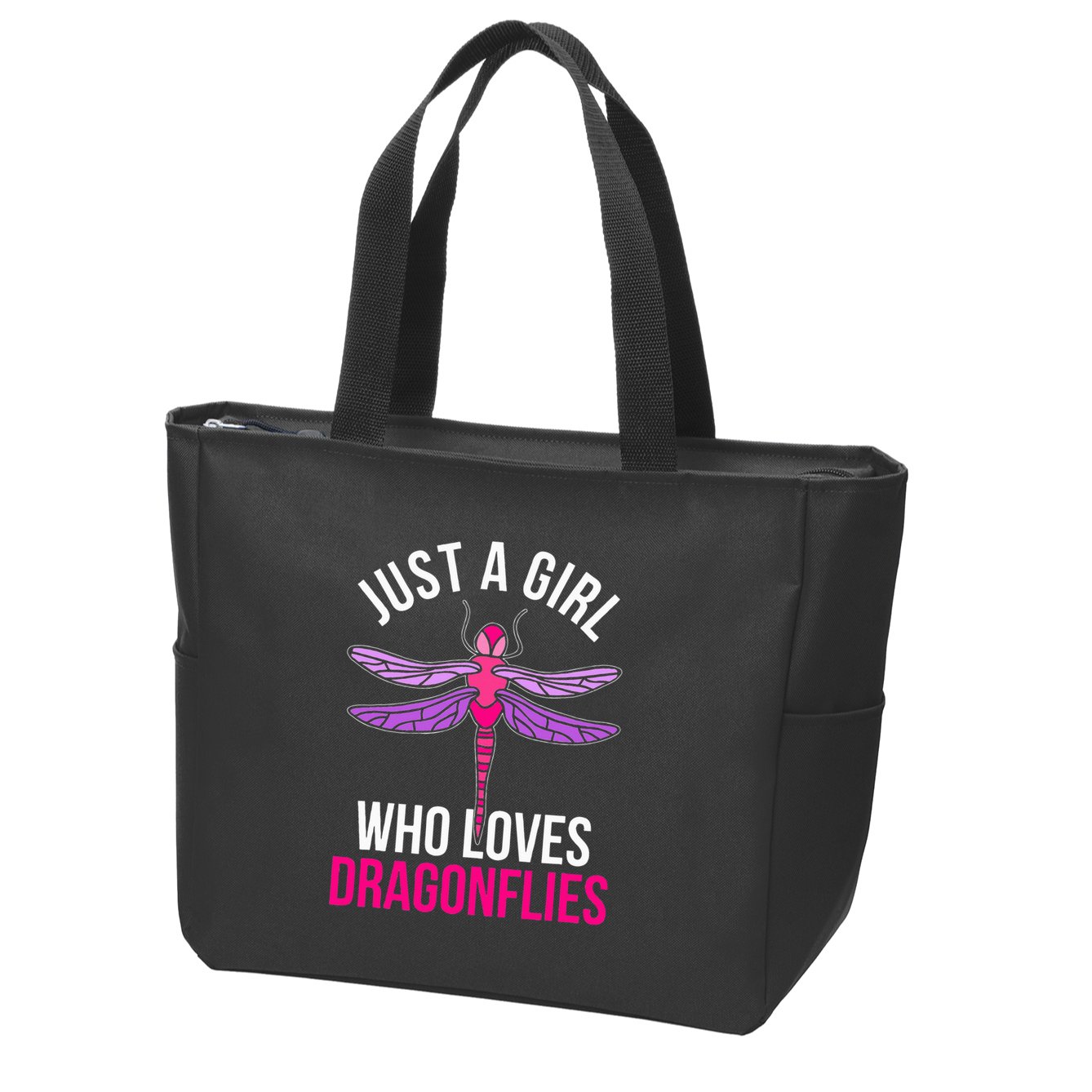 Dragonflies Women Gift Idea Dragonfly Zip Tote Bag