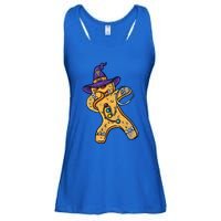 Dabbing Witch Gingerbread Nurse Vintage Gift Ladies Essential Flowy Tank