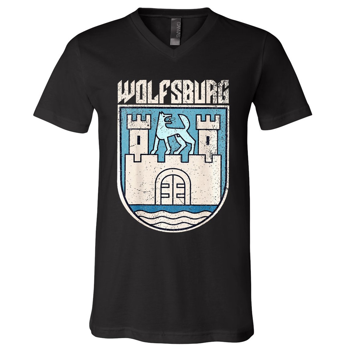 Deutschland Wolfsburg Germany V-Neck T-Shirt