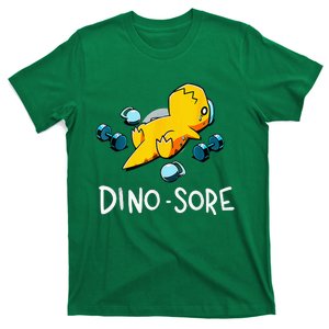 Dinosaur Workout Gym Fitness Lifting T-Shirt