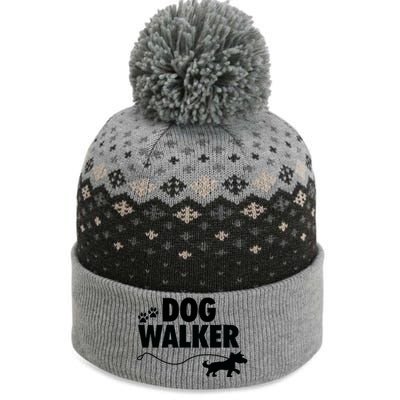 Dog Walker Gift The Baniff Cuffed Pom Beanie