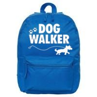 Dog Walker Gift 16 in Basic Backpack