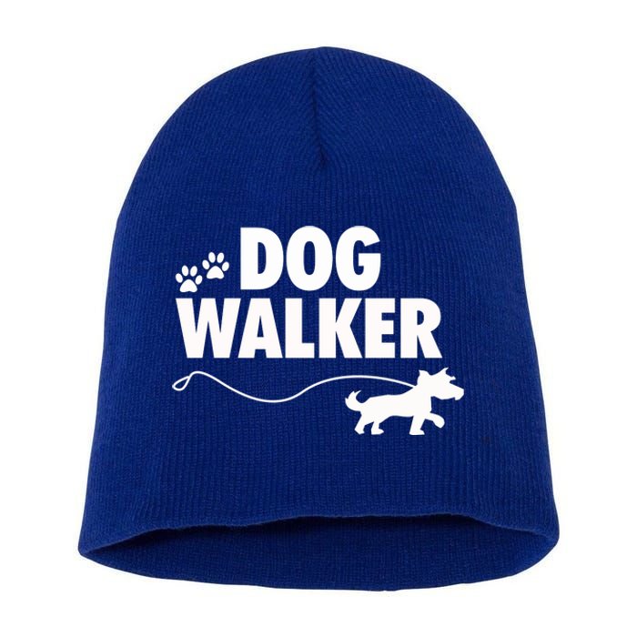 Dog Walker Gift Short Acrylic Beanie