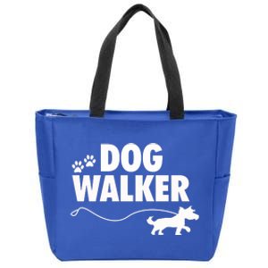 Dog Walker Gift Zip Tote Bag