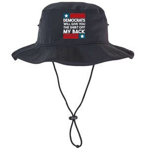 Democrats Will Give You The Off My Back Funny Design Legacy Cool Fit Booney Bucket Hat