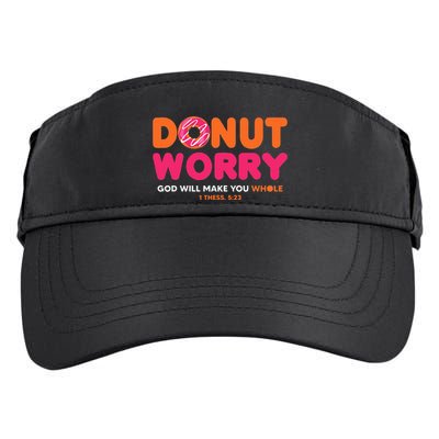 Donut Worry God Will Make You Whole Adult Drive Performance Visor