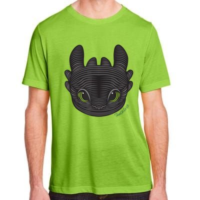 Dream Works How To Train Your Dragon Toothless Cat Adult ChromaSoft Performance T-Shirt