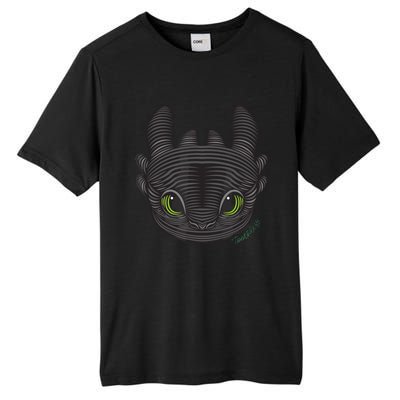 Dream Works How To Train Your Dragon Toothless Cat Tall Fusion ChromaSoft Performance T-Shirt