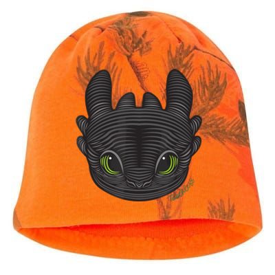 Dream Works How To Train Your Dragon Toothless Cat Kati - Camo Knit Beanie