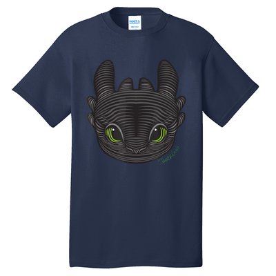 Dream Works How To Train Your Dragon Toothless Cat Tall T-Shirt