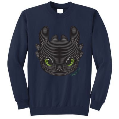 Dream Works How To Train Your Dragon Toothless Cat Tall Sweatshirt