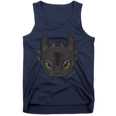 Dream Works How To Train Your Dragon Toothless Cat Tank Top