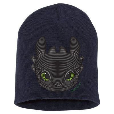 Dream Works How To Train Your Dragon Toothless Cat Short Acrylic Beanie