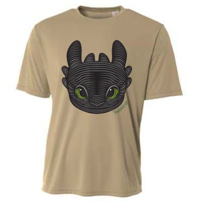 Dream Works How To Train Your Dragon Toothless Cat Cooling Performance Crew T-Shirt