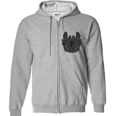 Dream Works How To Train Your Dragon Toothless Cat Full Zip Hoodie