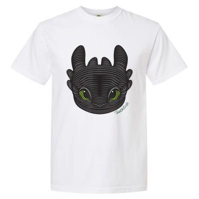 Dream Works How To Train Your Dragon Toothless Cat Garment-Dyed Heavyweight T-Shirt