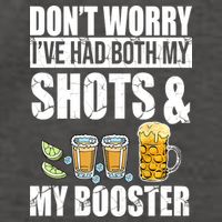 Don't Worry Had Both My Shots And Booster Funny Vector Backpack