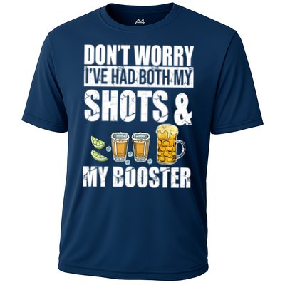 Don't Worry Had Both My Shots And Booster Funny Performance Shirt