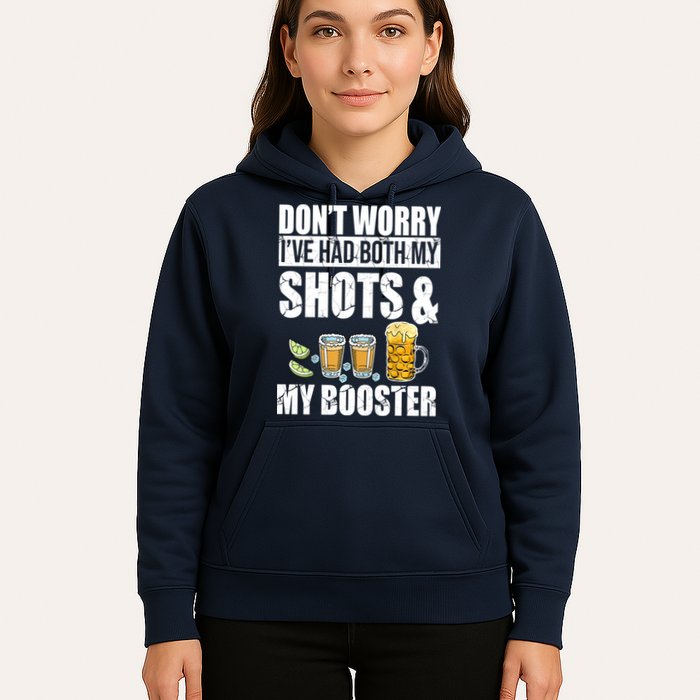 Don't Worry Had Both My Shots And Booster Funny Hoodie
