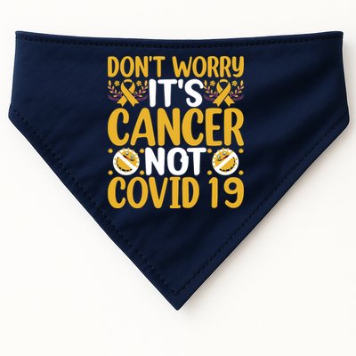 Don't Worry It's Cancer Not Covid 19 Breast Cancer USA-Made Doggie Bandana