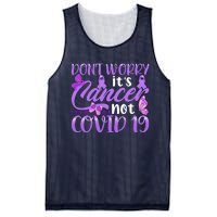 Don't Worry It's Cancer Not Covid 19 Breast Cancer Mesh Reversible Basketball Jersey Tank