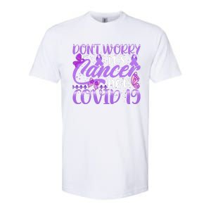 Don't Worry It's Cancer Not Covid 19 Breast Cancer Softstyle CVC T-Shirt