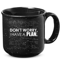 Don't Worry I Have A Plan Funny Math Joke Sarcasm 15oz Campfire Ceramic Mug