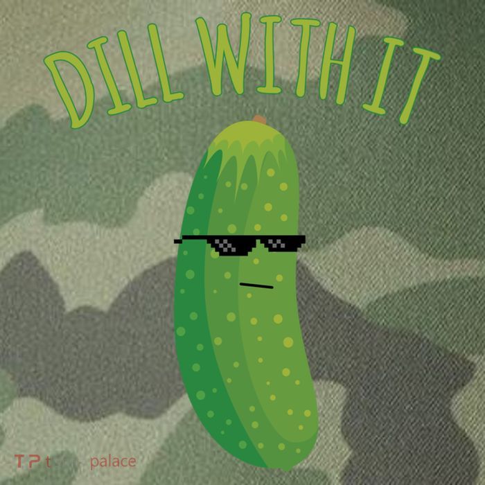 Dill With It Funny Pickle Cute Gift Legacy Tie Dye Trucker Hat