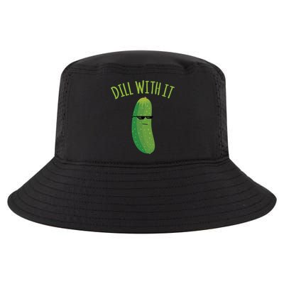 Dill With It Funny Pickle Cute Gift Cool Comfort Performance Bucket Hat