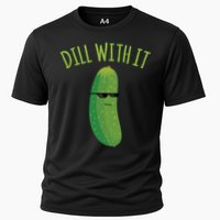 Dill With It Funny Pickle Cute Gift Cooling Performance Crew T-Shirt