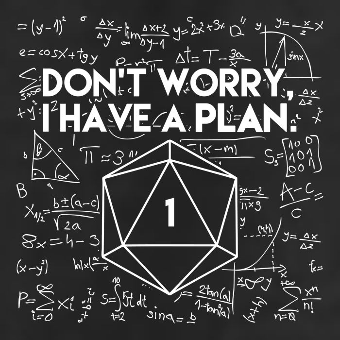 Dont Worry I Have A Plan Funny Critical Fail Cool Comfort Performance Bucket Hat