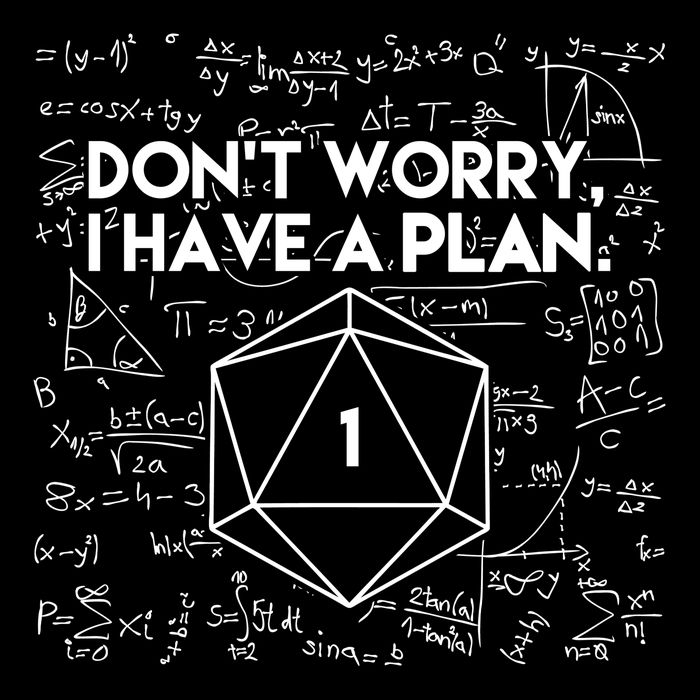 Dont Worry I Have A Plan Funny Critical Fail Impact Tech Backpack